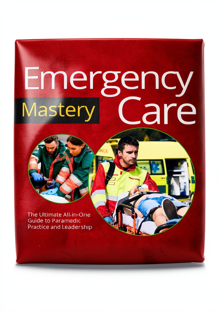 'Emergency Medical Services Kindle book open on a tablet'