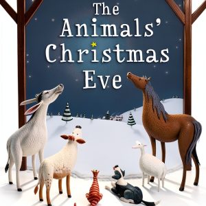 Golden Inspirational Childrens Farm Animal Christian Book-0