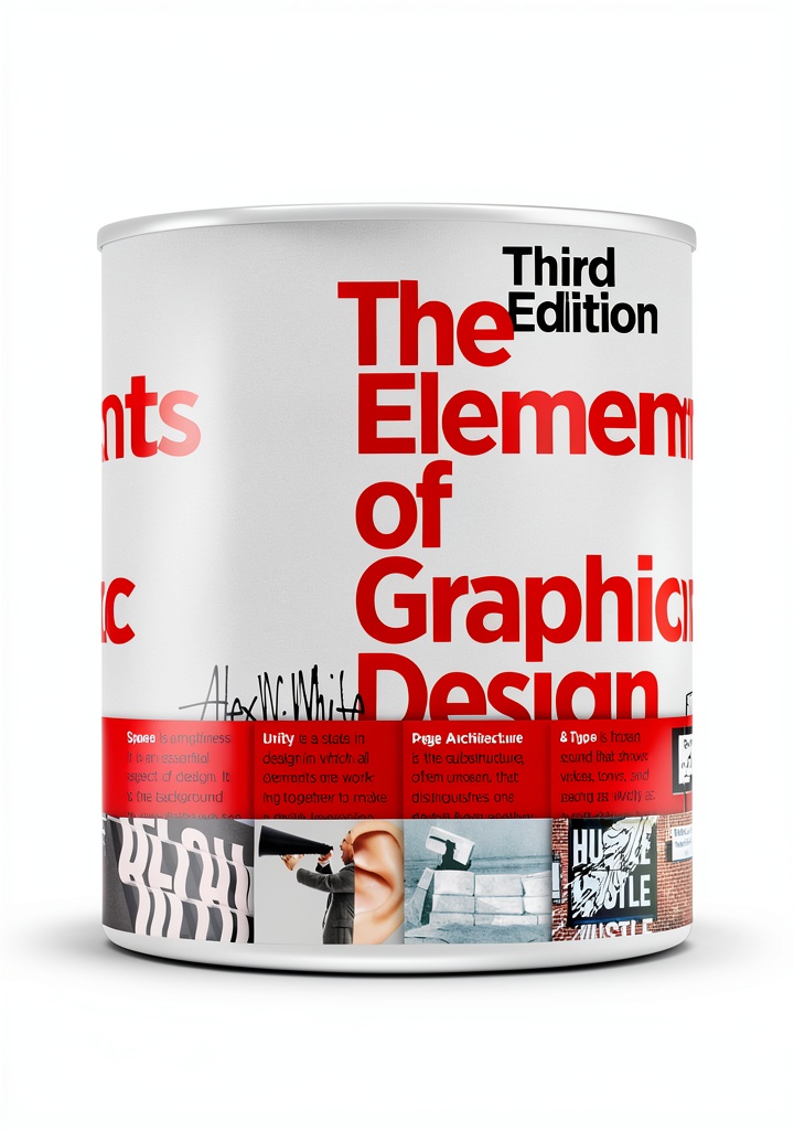 Cover of Allworth Graphic Design Advertising Book showing modern design elements