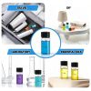 10ml Glass Graduated Vials by Cadbibe – Leakproof Screw Caps, 12pcs-5