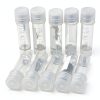 CynKen 20pcs 2ml Graduated Plastic Cryovial with Self‑Standing Cap-0