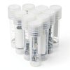 CynKen 20pcs 2ml Graduated Plastic Cryovial with Self‑Standing Cap-1