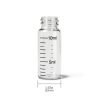 10ml Glass Graduated Vials by Cadbibe – Leakproof Screw Caps, 12pcs-2