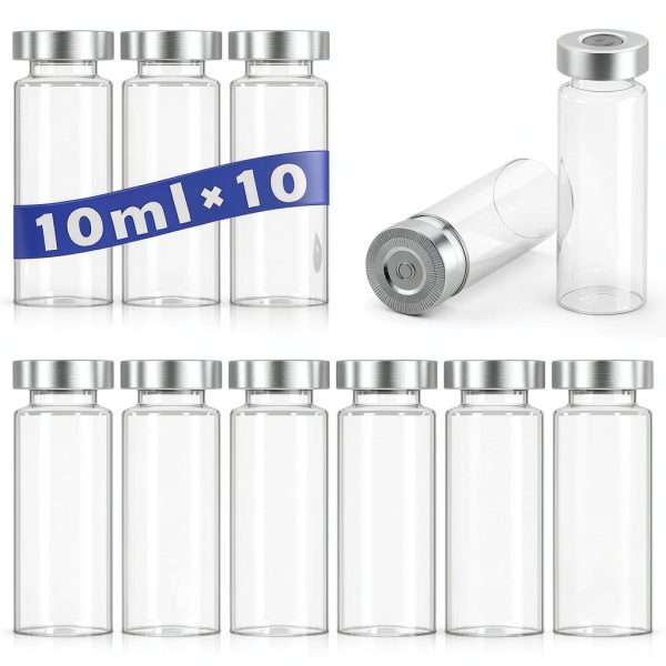 10ml Glass Vials for Injection otwooi – Self‑Healing Port-0