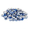 Chudeng 10ml Clear Glass Vials-2-1/2 Dram Clear Glass Headspace Vials with Plastic-Aluminum Flip Caps and Rubber Injection Stoppers, 100 Pack, 20mm Flat Bottom Lab Vial-6