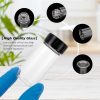 Kesell 20-Pack 20ml Glass Vials with Screw Caps - Small Vials for Essential Oil, and Specimen Samples - Clear Bottles with Lids-4